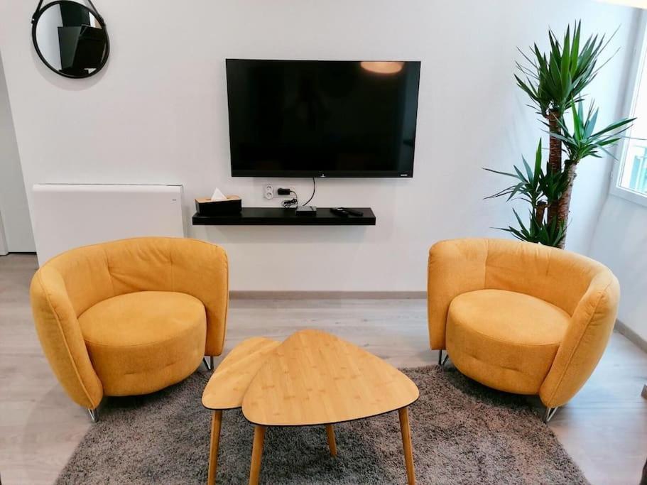 L'Harmonie 72M2 - 2 Chambres Parentales - Rue De La Halle - Hyper Centre Lourdes Esterno foto