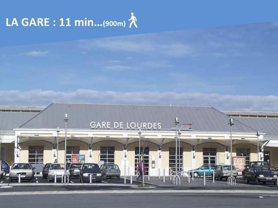 L'Harmonie 72M2 - 2 Chambres Parentales - Rue De La Halle - Hyper Centre Lourdes Esterno foto